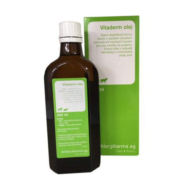 vitaderm olej 200 ml-